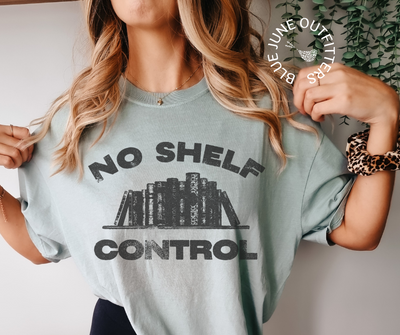 No Shelf Control | Comfort Colors® Book Nerd Tee