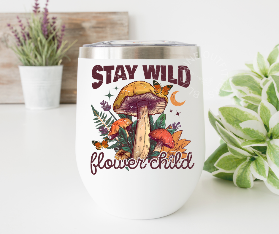 Style Wild Flower Child | Hippie Stainless Steel Tumbler