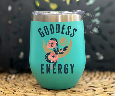 Goddess Energy | Witchy Stainless Steel Tumbler