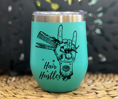 Hair Hustler | Goth Witchy Stainless Steel Tumbler