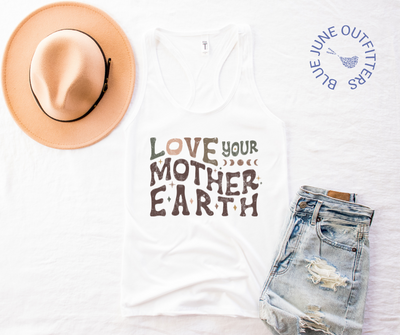 Buy Love Your Mother Earth | Women's Boho Tank Top