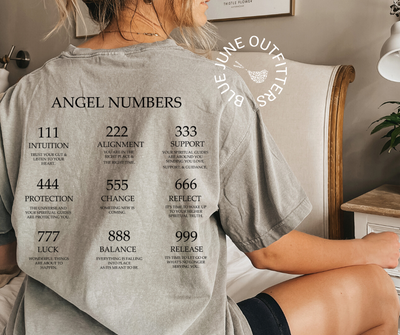 Angel Numbers Comfort Colors® Tee