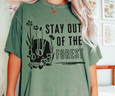 Stay Out Of The Forest | MFM True Crime Comfort Colors® Tee