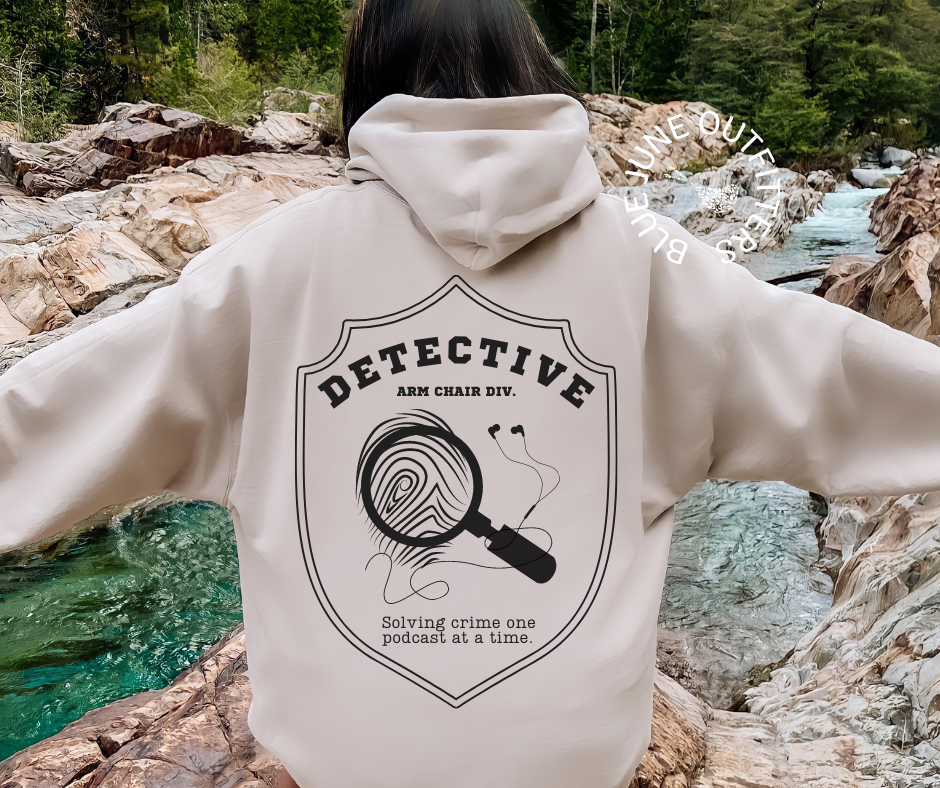 Detective - Arm Chair Div. | True Crime Podcast Hoodie