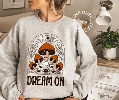 Dream On | Bohemian Mushroom Sweatshirt