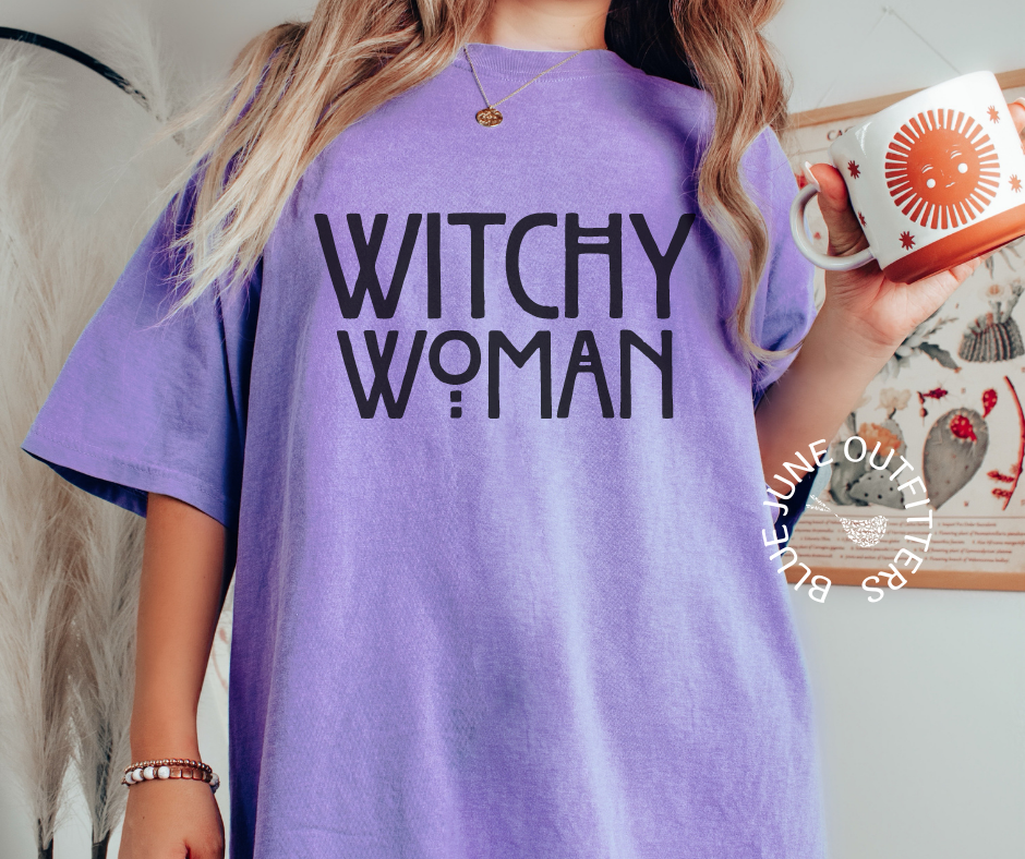 Witchy Woman | Halloween Comfort Colors® Tee