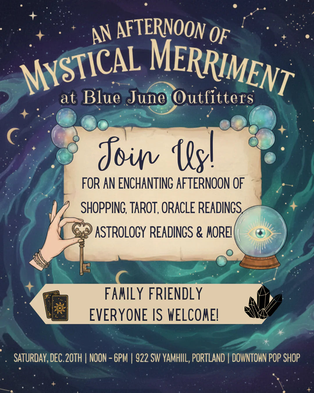 An Afternoon of "MYSTICAL MERRIMENT"