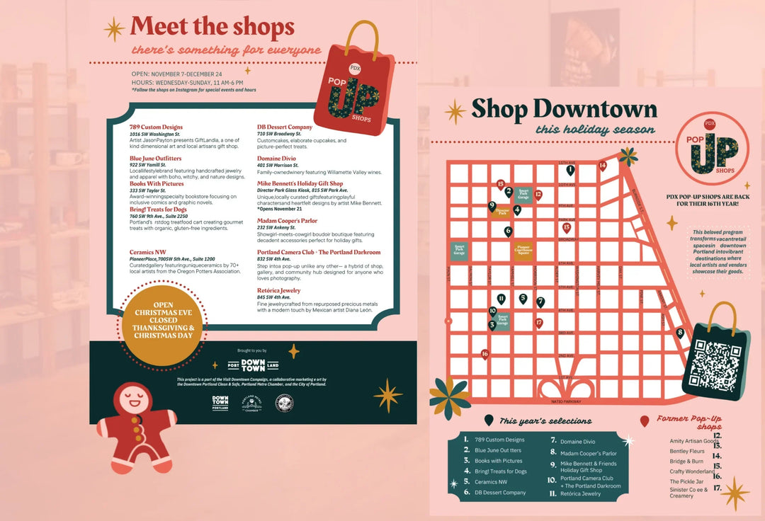 Downtown PDX Holiday Pop-Up Shops