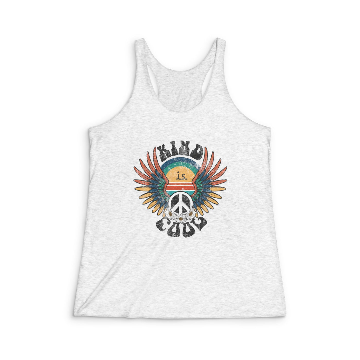 Kind Is Cool | Women's Retro Racerback Tank