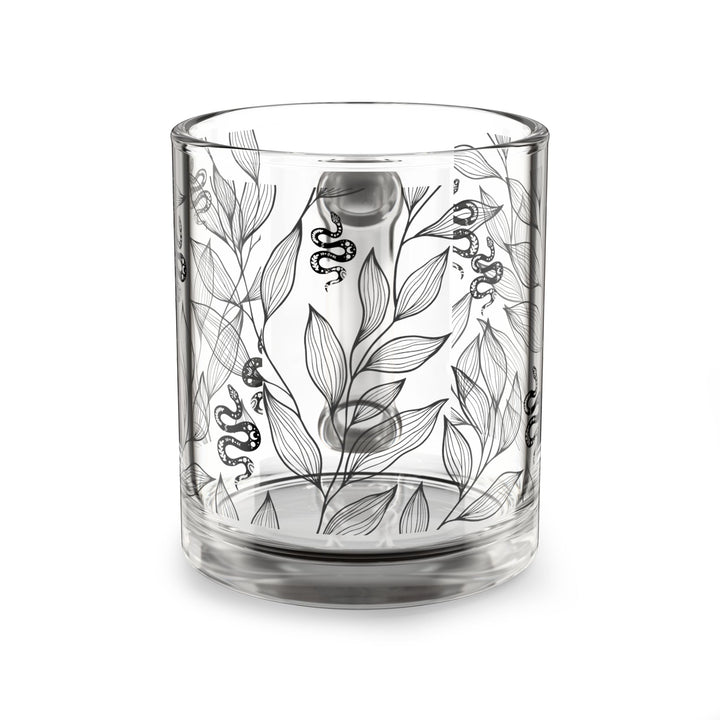 Ethereal Vines and Celestial Snakes Glass Mug