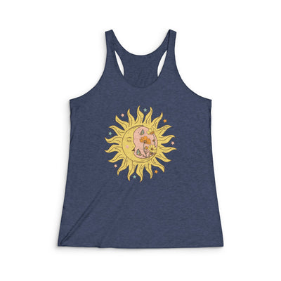 Women's Retro Celestial Racerback Tank Top
