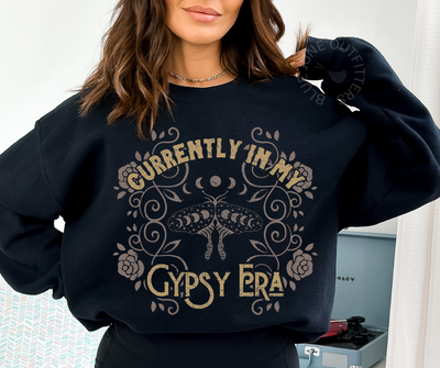Currently In My Gypsy Era | Bohemian Crewneck Sweatshirt
