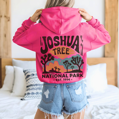 Joshua Tree Hoodie | Retro National Park Graphic Sweatshirt