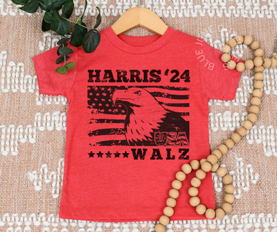 HARRIS WALZ 2024 | TODDLER PATRIOTIC TEE