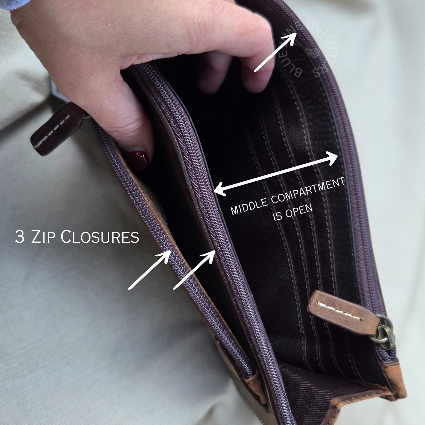 Myra Roadstop Wallet – Stylish Leather Wallet for Women