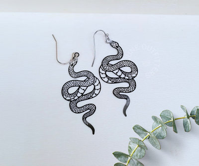 Witchy Snake Earrings