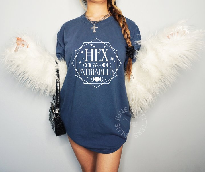 Hex The Patriarchy | Comfort Colors® Feminist Tee