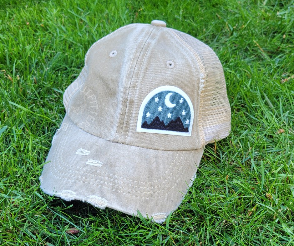 Night Sky Nature Trucker Baseball Cap