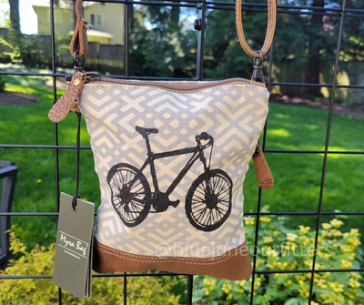 Trendy Bicycle Crossbody Purse by Myra Bag