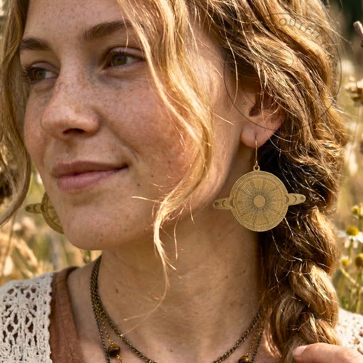 Celestial Moon Phase Earrings