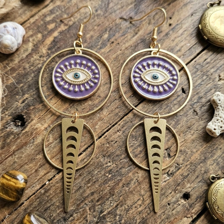 The Mystic Eye Dangles | Hand-Sourced & Hand-Assembled