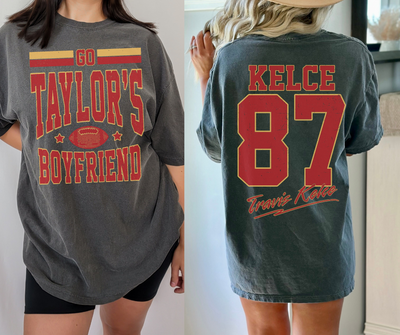 Go Taylor's Boyfriend | Comfort Colors® Super Bowl Tee