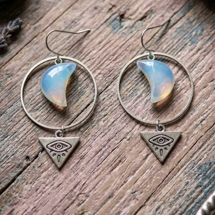 Celestial Vision Opalite Drop Earrings