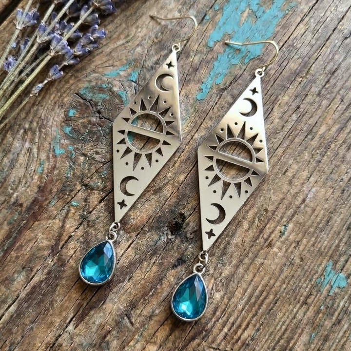 Celestial Oracle 4" Statement Dangles
