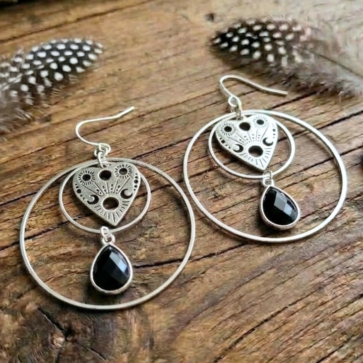 Stellar Guidance Planchette Hoops