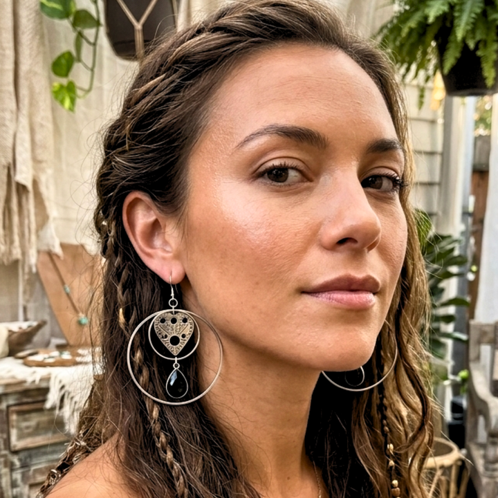Stellar Guidance Planchette Hoops