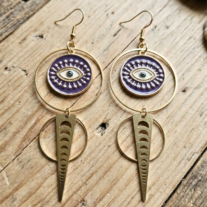 The Mystic Eye Dangles | Hand-Sourced & Hand-Assembled
