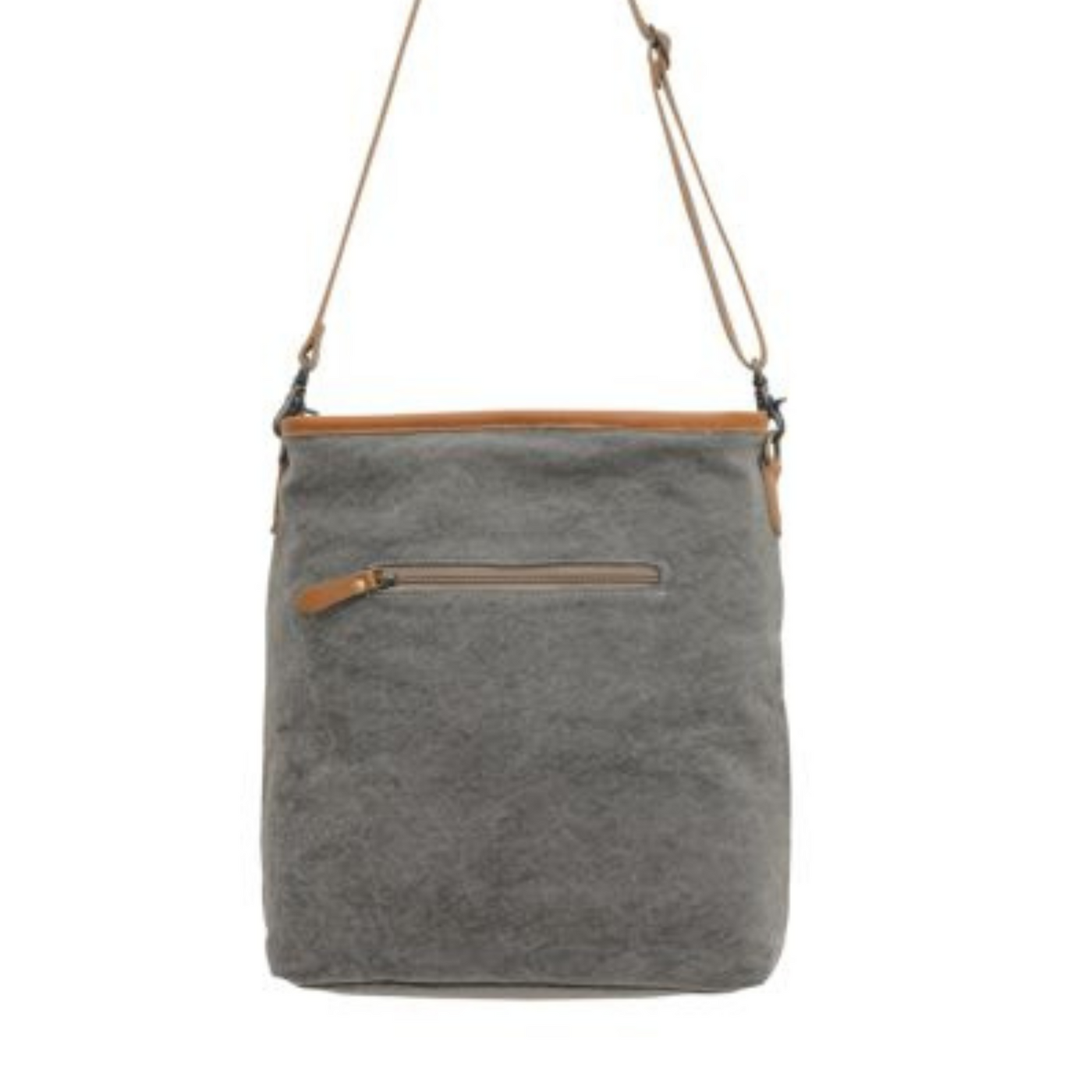 Propose Shoulder Bag – Canvas & Hair-on Shoulder Tote | Myra Bags