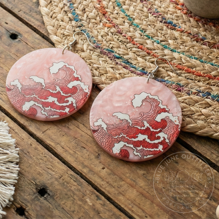 Boho Ocean Waves Earrings