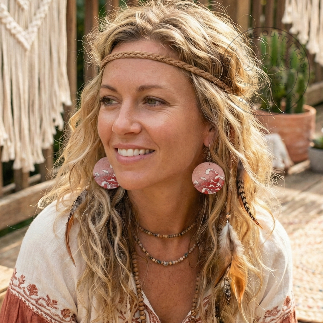 Boho Ocean Waves Earrings