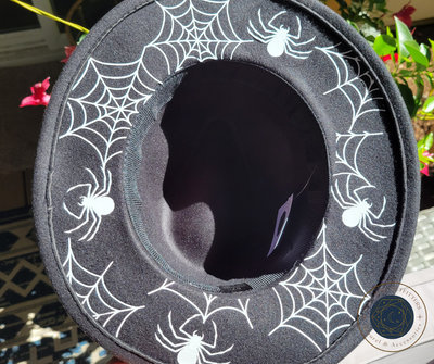 Spiderweb Fedora | Witchy Accessories