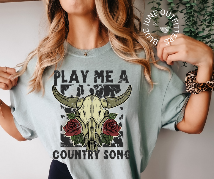 Country Music Tee | Comfort Colors® Country Western Tee