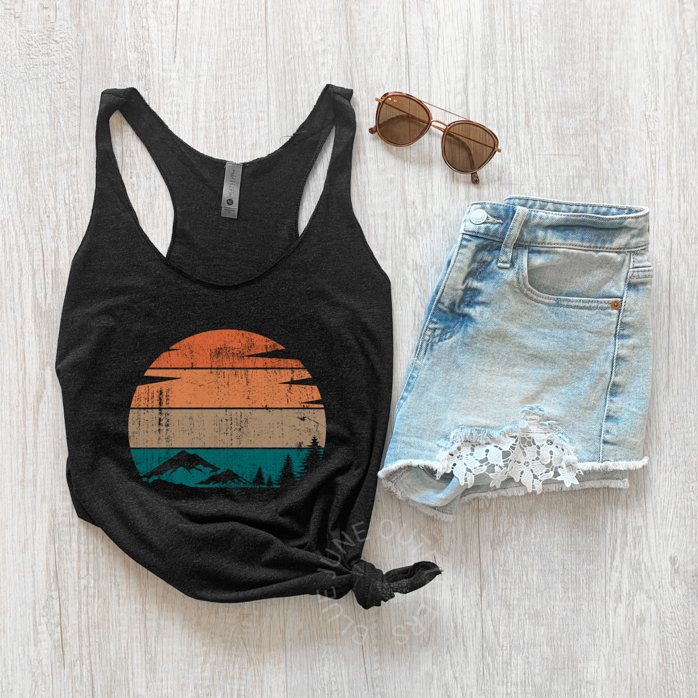 Sunset Nature Tank | Women's Racerback Tank Top