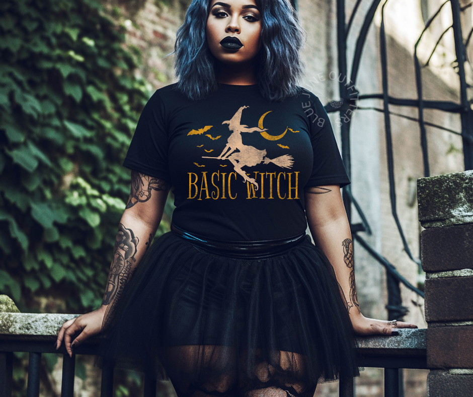 Basic Witch | Comfort Colors® Trendy Halloween Tee