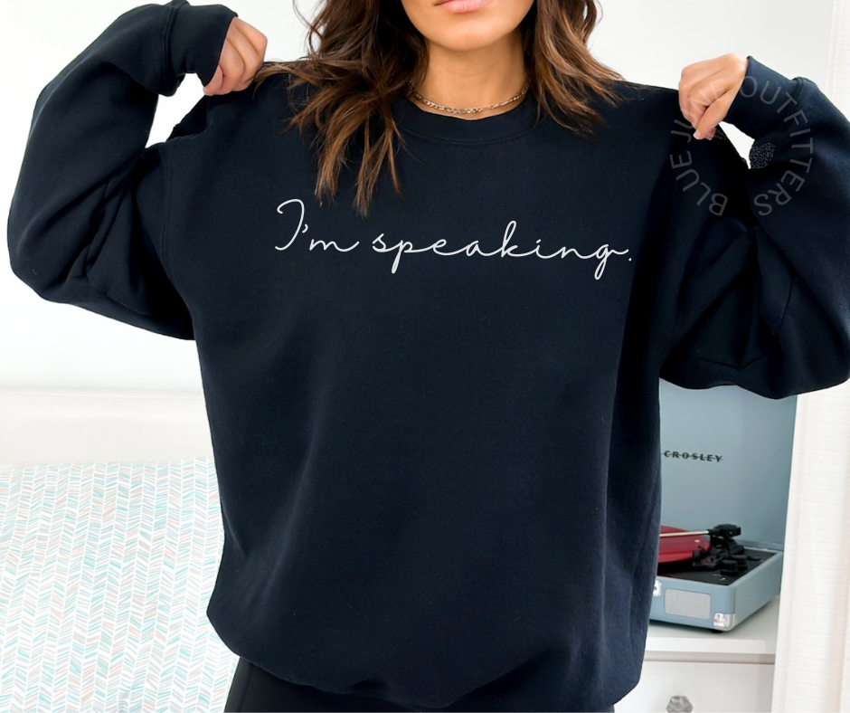 I'm Speaking | Kamala Harris Crewneck Sweatshirt