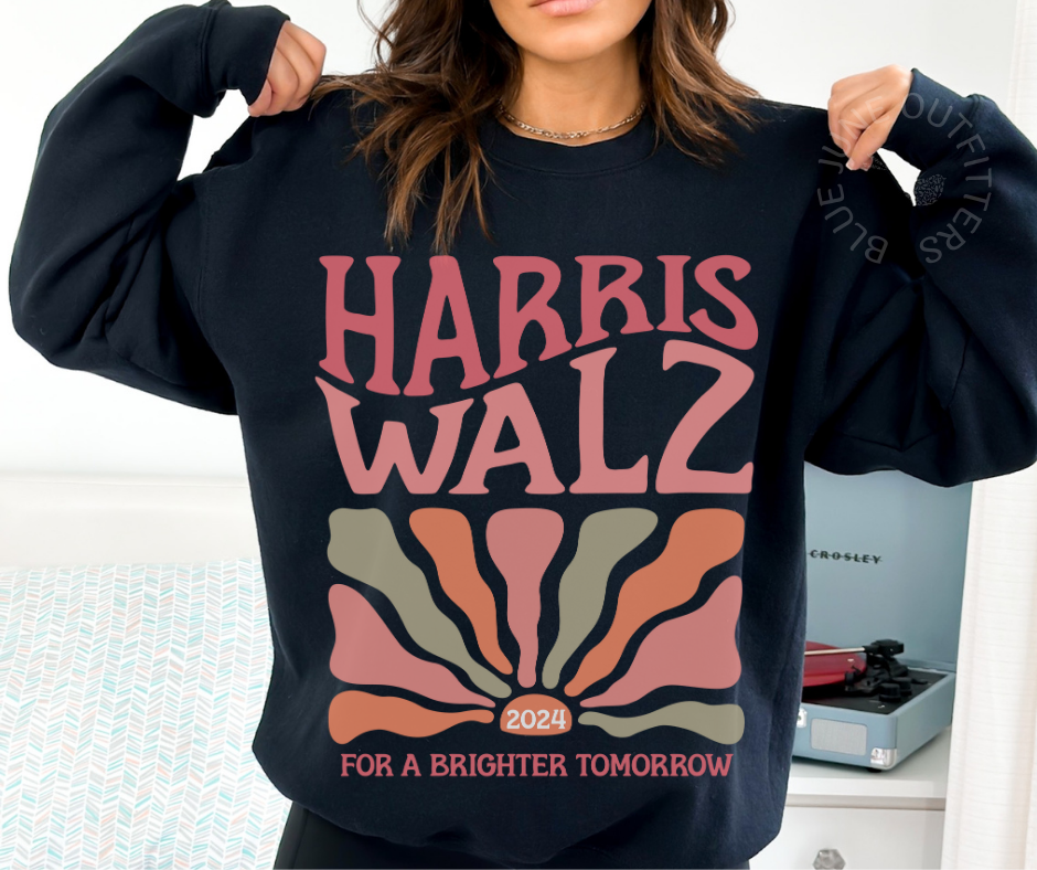 HARRIS WALZ 2024 | TRENDY CAMPAIGN SWEATSHIRT