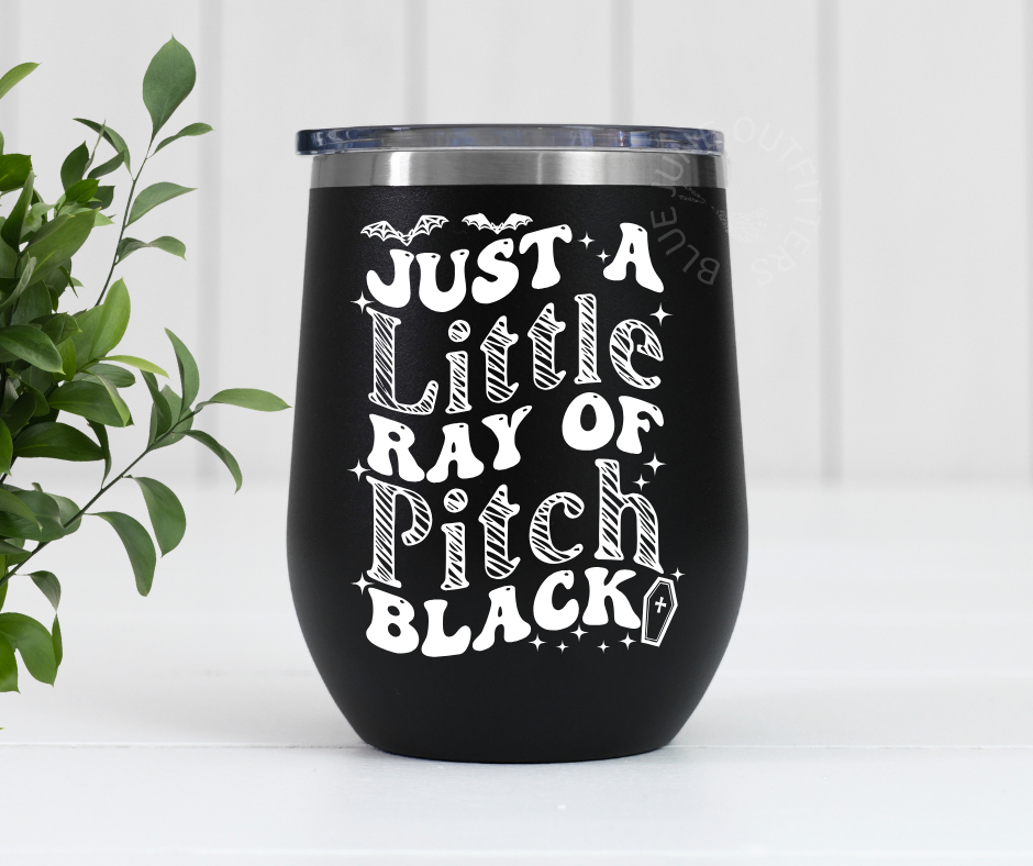 A Little Ray of Pitch Black | Stainless Steel Tumbler