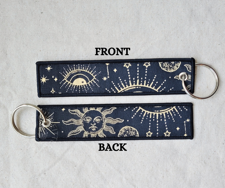 Celestial Boho Keychain