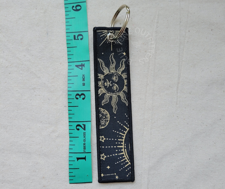 Celestial Boho Keychain
