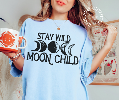 Stay Wild Moon Child | Hippie Comfort Colors® Tee