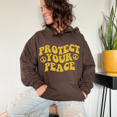Protect Your Peace Hoodie | Good Energy Uniex Sweatshirt