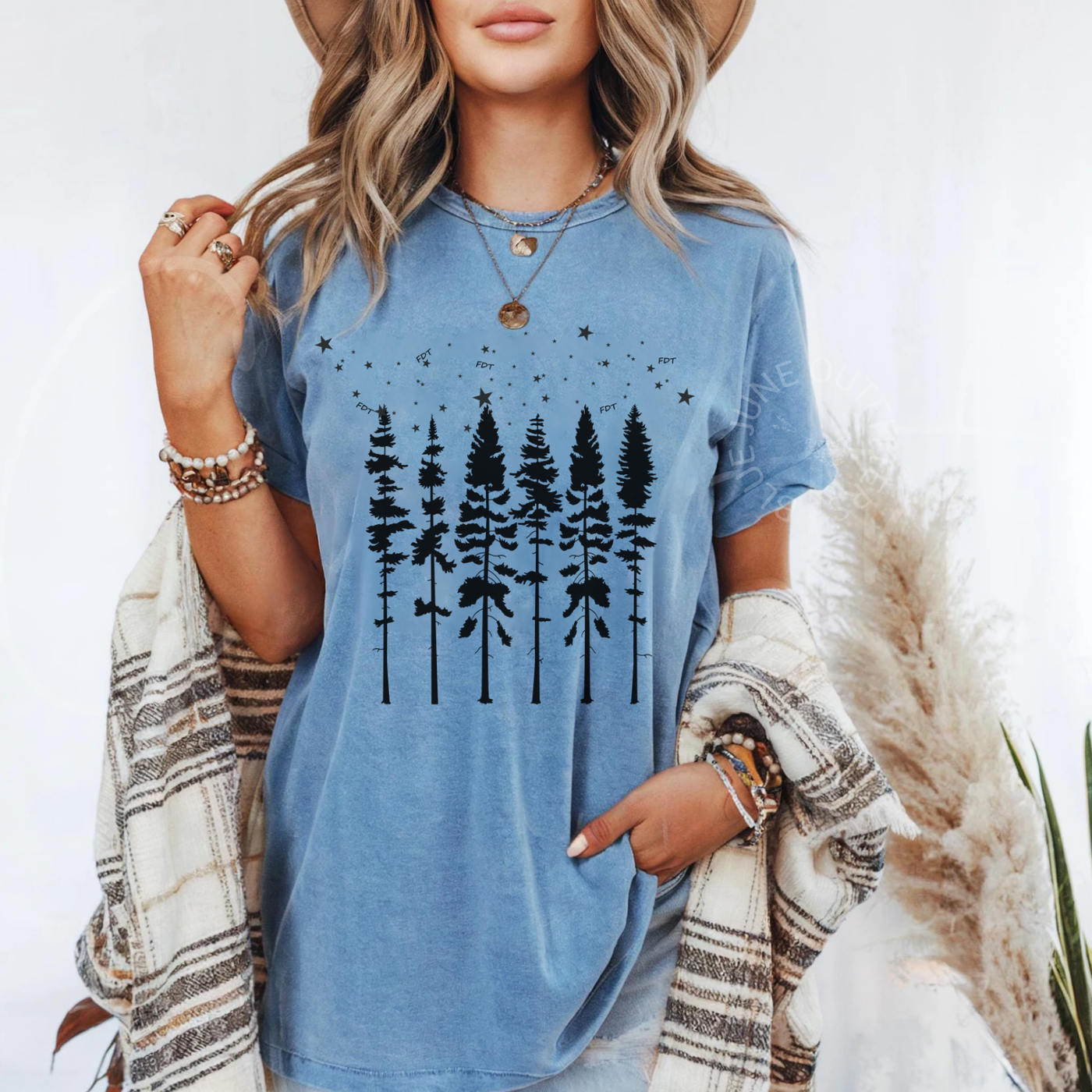 FDT Forest Graphic Tee – Subtle Political Statement Shirt