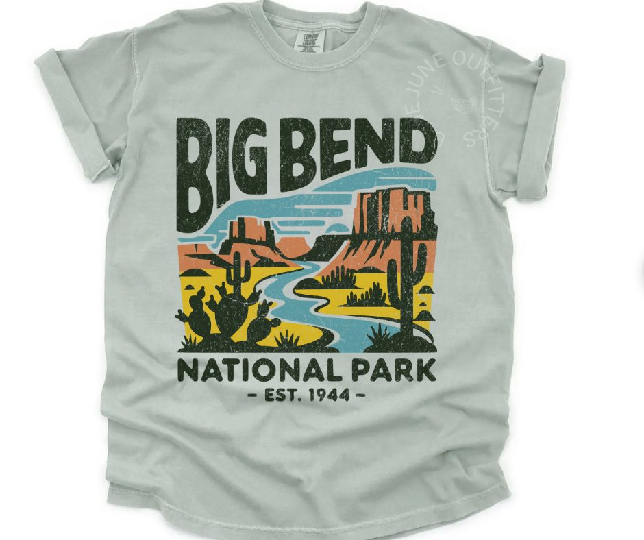 BIG BEND NATIONAL PARK TEE | COMFORT COLORS NATURE T-SHIRT