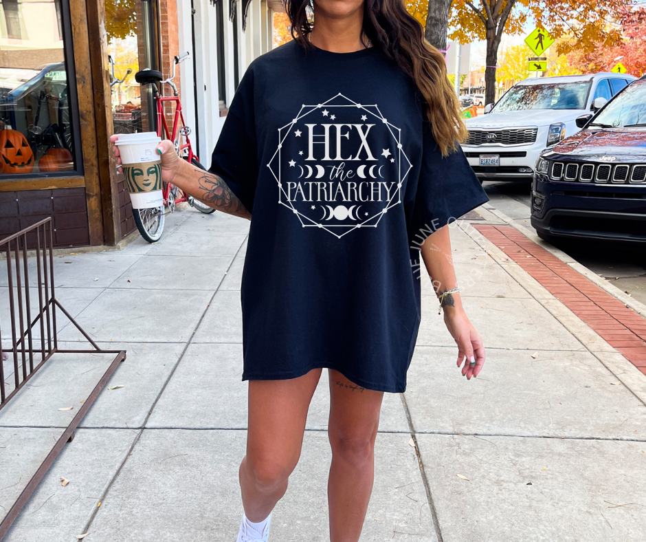 Hex The Patriarchy | Comfort Colors® Feminist Tee