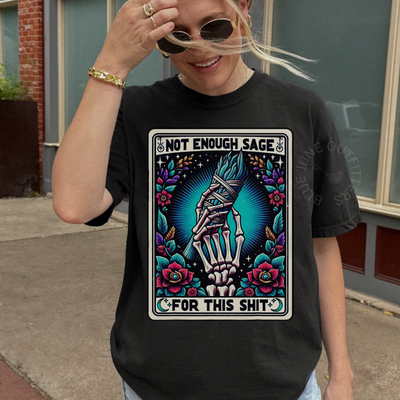 Funny Witchy Graphic T-Shirt | Sage Humor Tee