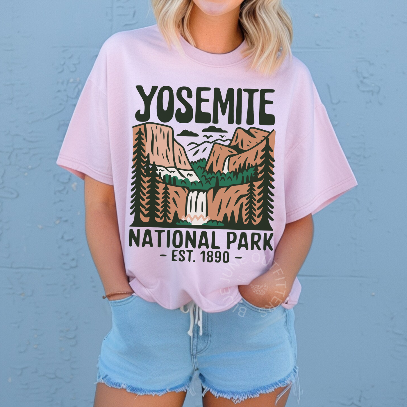 Yosemite National Park T-Shirt | Hiking Camping Graphic Tee